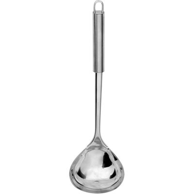Stalgast Schöpfkelle, runder Griff; 8.5x31 cm (ØxL); silber Stalgast Schöpfkelle, runder Griff; 8.5x31 cm (ØxL); silber
