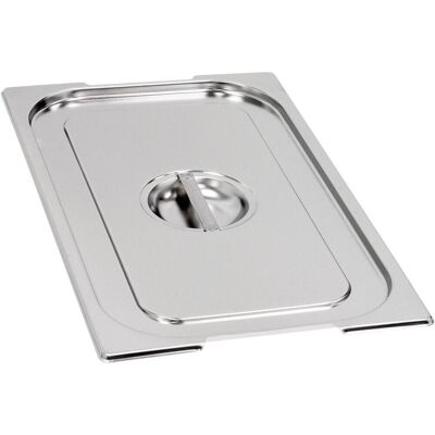 Stalgast Stalgast GN-Deckel, Serie Basic, GN 1/1 mit Aussparung für Fallgriffe; GN 1/1, 53 cm (B); silber; rechteckig Stalgast Stalgast GN-Deckel, Serie Basic, GN 1/1 mit Aussparung für Fallgriffe; GN 1/1, 53 cm (B); silber; rechteckig