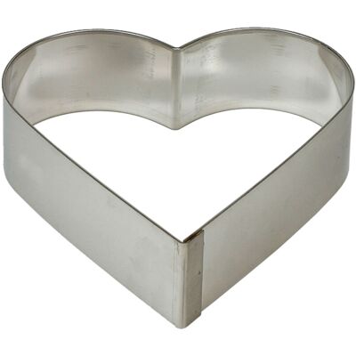 Schneider Tortenring Herz; 5x20 cm (HxØ); silber Schneider Tortenring Herz; 5x20 cm (HxØ); silber