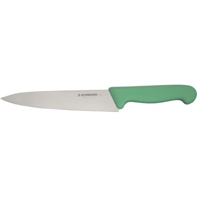 Schneider Kochmesser; Klingenlänge 18 cm; grün Schneider Kochmesser; Klingenlänge 18 cm; grün