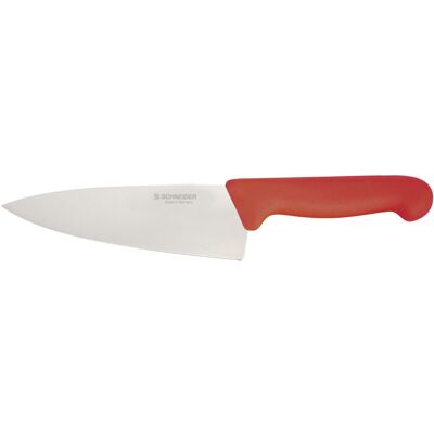 Schneider Kochmesser; Klingenlänge 16 cm; rot Schneider Kochmesser; Klingenlänge 16 cm; rot