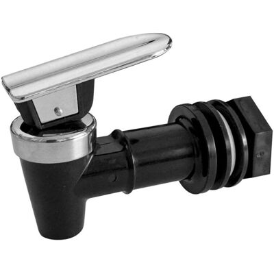APS Non-Drip Hahn zu Milchkanne TOP FRESH; 9x3x6 cm (LxBxH); schwarz/silber APS Non-Drip Hahn zu Milchkanne TOP FRESH; 9x3x6 cm (LxBxH); schwarz/silber