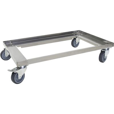 Schneider Transporttrolley für TOP-Box GN 1/1; Größe GN 1/1, 62x42x17 cm (LxBxH); edelstahl Schneider Transporttrolley für TOP-Box GN 1/1; Größe GN 1/1, 62x42x17 cm (LxBxH); edelstahl
