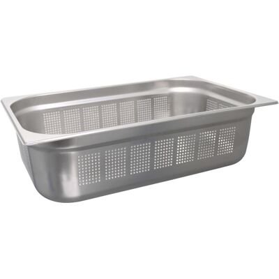 Schneider Behälter GN 1/1 Edelstahl gelocht; GN 1/1, 20000 ml, 15 cm (T); edelstahl Schneider Behälter GN 1/1 Edelstahl gelocht; GN 1/1, 20000 ml, 15 cm (T); edelstahl