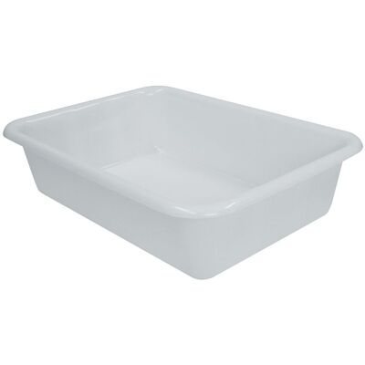 Schneider Teigwanne rechteckig; 25000 ml, 61x44x15 cm (LxBxH); weiß Schneider Teigwanne rechteckig; 25000 ml, 61x44x15 cm (LxBxH); weiß