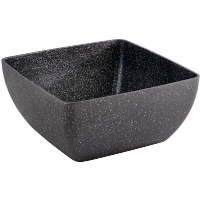 APS Schale -FROSTFIRE- Aluminium, antihaftbeschichtet, eckig.; 3800 ml, 25x25x12 cm (LxBxH); schwarz/silber APS Schale -FROSTFIRE- Aluminium, antihaftbeschichtet, eckig.; 3800 ml, 25x25x12 cm (LxBxH); schwarz/silber