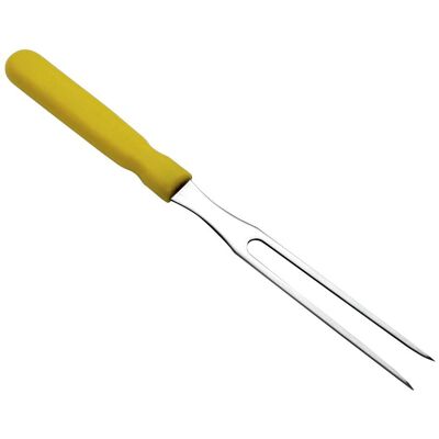 Schneider Wurstgabel; 24.5 cm (L); gelb Schneider Wurstgabel; 24.5 cm (L); gelb
