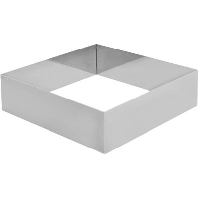Schneider Schnitten-/Backrahmen Quadrat; 16x16x5 cm (LxBxH); edelstahl Schneider Schnitten-/Backrahmen Quadrat; 16x16x5 cm (LxBxH); edelstahl