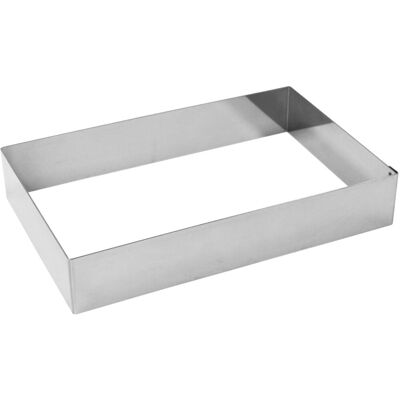 Schneider Schnitten-/Backrahmen Rechteck; 18x28x4 cm (LxBxH); edelstahl Schneider Schnitten-/Backrahmen Rechteck; 18x28x4 cm (LxBxH); edelstahl
