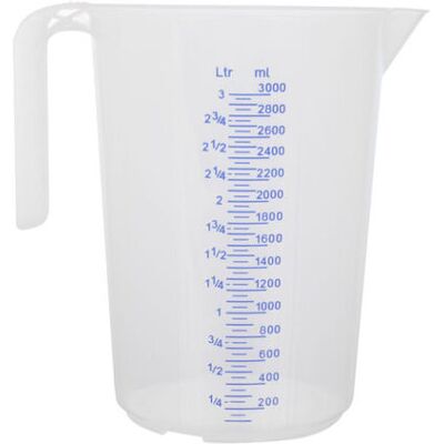 Schneider Messbecher Staple; 3000 ml; natur Schneider Messbecher Staple; 3000 ml; natur