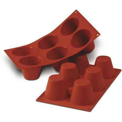 Schneider Silikonbackform Muffin Groß; 165 ml, 30x17.5x7.5x6 cm (LxBxØxH); rot Schneider Silikonbackform Muffin Groß; 165 ml, 30x17.5x7.5x6 cm (LxBxØxH); rot