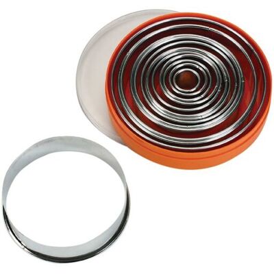 Schneider Ausstechersatz Rund; 3 cm (H); edelstahl Schneider Ausstechersatz Rund; 3 cm (H); edelstahl