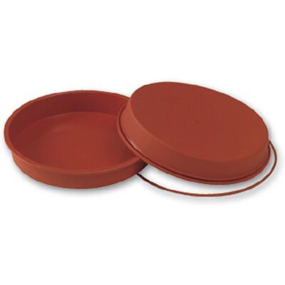 Schneider Silikonbackform Glatt; 28x4.5 cm (ØxH); rot Schneider Silikonbackform Glatt; 28x4.5 cm (ØxH); rot