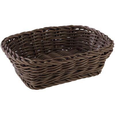 APS Korb Profi Line eckig; 19x13x6 cm (LxBxH); dunkelbraun; rechteckig APS Korb Profi Line eckig; 19x13x6 cm (LxBxH); dunkelbraun; rechteckig