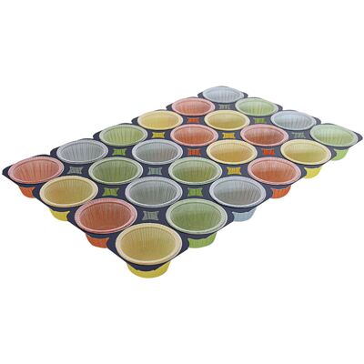Schneider Muffinformen-Verbund; 50.4x33.8 cm (LxB); mehrfarbig; 100 Stück / Pack Schneider Muffinformen-Verbund; 50.4x33.8 cm (LxB); mehrfarbig; 100 Stück / Pack