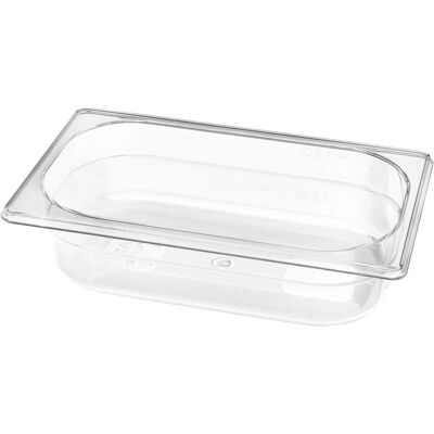 Schneider Behälter GN 1/4 Polycarbonat; GN 1/4, 1700 ml, 6.5 cm (T); transparent Schneider Behälter GN 1/4 Polycarbonat; GN 1/4, 1700 ml, 6.5 cm (T); transparent