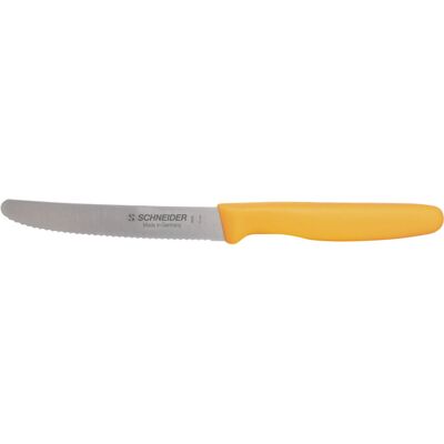 Schneider Universalmesser; Klingenlänge 11 cm; gelb Schneider Universalmesser; Klingenlänge 11 cm; gelb