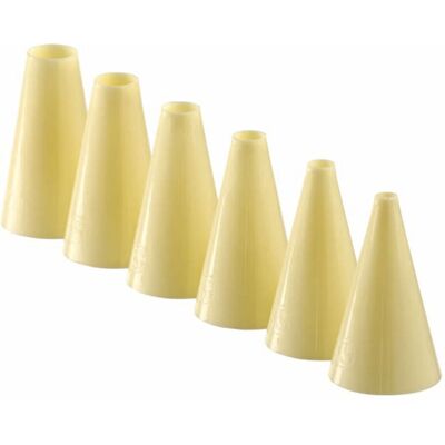 Schneider Lochtüllen-Set; 6 cm (H); elfenbein Schneider Lochtüllen-Set; 6 cm (H); elfenbein