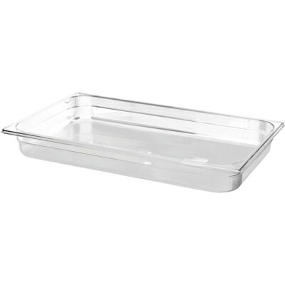 Schneider Behälter GN 1/1; GN 1/1, 9000 ml, 6.5 cm (T); transparent Schneider Behälter GN 1/1; GN 1/1, 9000 ml, 6.5 cm (T); transparent