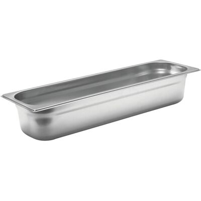 Schneider Behälter GN 2/4 Edelstahl; GN 2/4, 6500 ml, 10 cm (T); edelstahl Schneider Behälter GN 2/4 Edelstahl; GN 2/4, 6500 ml, 10 cm (T); edelstahl