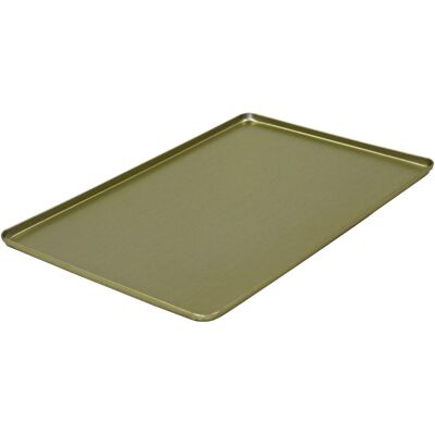 Schneider Ausstellblech Aluminium, eloxiert; 40x25x1 cm (LxBxH); champagner; rechteckig Schneider Ausstellblech Aluminium, eloxiert; 40x25x1 cm (LxBxH); champagner; rechteckig