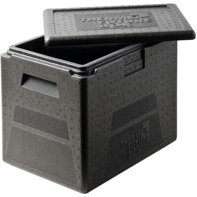 Thermo Future Box Thermobox 1/2 Euronorm; 25000 ml, 40x30x36 cm (LxBxH); schwarz Thermo Future Box Thermobox 1/2 Euronorm; 25000 ml, 40x30x36 cm (LxBxH); schwarz