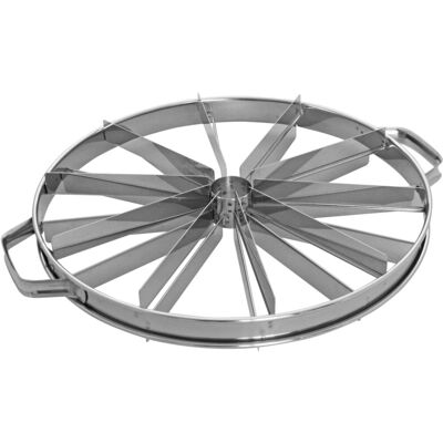 Schneider Torteneinteiler 10/12-teilig; 5.3x33 cm (HxØ); edelstahl Schneider Torteneinteiler 10/12-teilig; 5.3x33 cm (HxØ); edelstahl