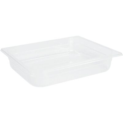 Schneider Behälter GN 1/2 Polypropylen; GN 1/2, 4000 ml, 6.5 cm (T); transparent Schneider Behälter GN 1/2 Polypropylen; GN 1/2, 4000 ml, 6.5 cm (T); transparent