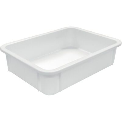 Schneider Pizzaballenbehälter; 7000 ml, 40x30x7.5 cm (LxBxH); weiß Schneider Pizzaballenbehälter; 7000 ml, 40x30x7.5 cm (LxBxH); weiß