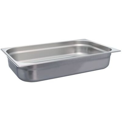Schneider Edelstahlbehälter GN 1/1; Größe GN 1/1, 53x32.5x10x10 cm (LxBxHxT); edelstahl; rechteckig Schneider Edelstahlbehälter GN 1/1; Größe GN 1/1, 53x32.5x10x10 cm (LxBxHxT); edelstahl; rechteckig