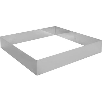 Schneider Schnitten-/Backrahmen Quadrat; 28x28x5 cm (LxBxH); edelstahl Schneider Schnitten-/Backrahmen Quadrat; 28x28x5 cm (LxBxH); edelstahl