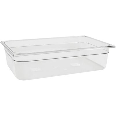 Schneider Behälter GN 1/1 Polycarbonat; GN 1/1, 13300 ml, 10 cm (T); transparent Schneider Behälter GN 1/1 Polycarbonat; GN 1/1, 13300 ml, 10 cm (T); transparent