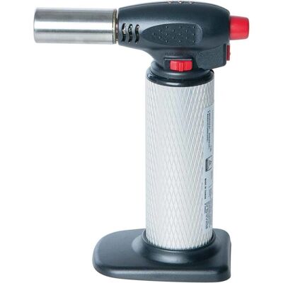 Stalgast Gasbrenner / Karamellisierer, für etwa 75 Minuten Betrieb, 0,04 Liter; 40 ml, 12.8x17x6.5 cm (BxHxT); silber/schwarz Stalgast Gasbrenner / Karamellisierer, für etwa 75 Minuten Betrieb, 0,04 Liter; 40 ml, 12.8x17x6.5 cm (BxHxT); silber/schwarz