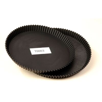 Scaritech Küchenform; 28 cm (Ø); schwarz; rund; 5 Stück / Pack Scaritech Küchenform; 28 cm (Ø); schwarz; rund; 5 Stück / Pack