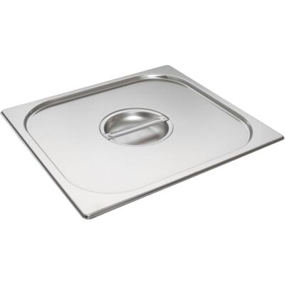 Schneider Deckel GN 2/3 Edelstahl; GN 2/3, 3 cm (T); edelstahl Schneider Deckel GN 2/3 Edelstahl; GN 2/3, 3 cm (T); edelstahl