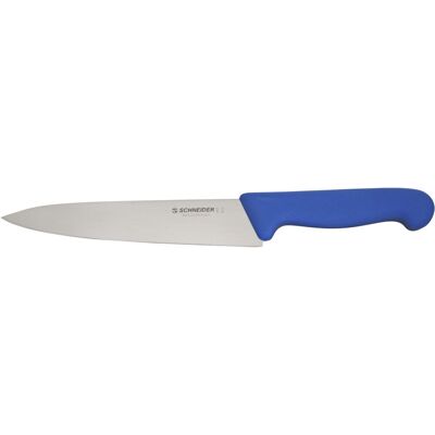 Schneider Kochmesser; Klingenlänge 18 cm; blau Schneider Kochmesser; Klingenlänge 18 cm; blau