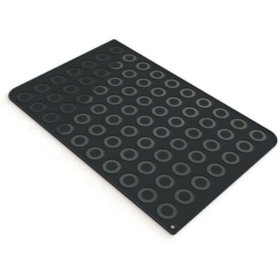 Schneider Silikonmatte Macarons; 60x40x1.5 cm (LxBxH); schwarz Schneider Silikonmatte Macarons; 60x40x1.5 cm (LxBxH); schwarz