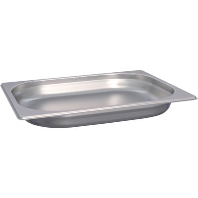Schneider Behälter GN 1/2 Edelstahl; GN 1/2, 2400 ml, 4 cm (T); edelstahl Schneider Behälter GN 1/2 Edelstahl; GN 1/2, 2400 ml, 4 cm (T); edelstahl