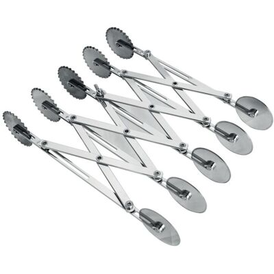 Schneider Teigschneider Ruck Zuck mit 5 Rädchen glatt und gezackt; 5.5 cm (Ø); edelstahl Schneider Teigschneider Ruck Zuck mit 5 Rädchen glatt und gezackt; 5.5 cm (Ø); edelstahl