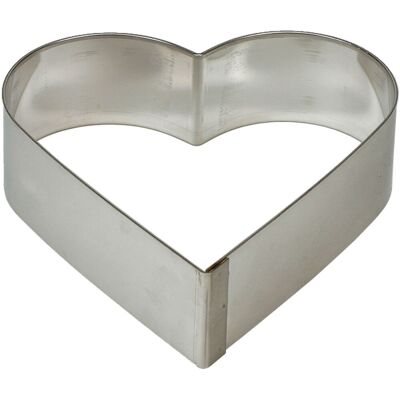 Schneider Tortenring Herz; 5x24 cm (HxØ); silber Schneider Tortenring Herz; 5x24 cm (HxØ); silber