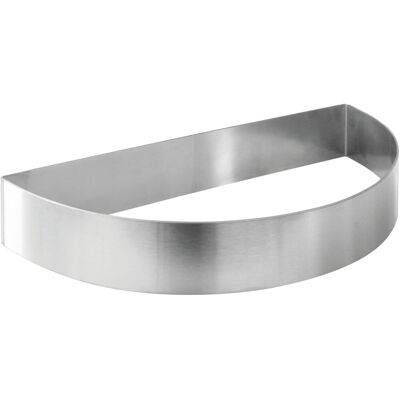Schneider Tortenring - Halbkreis; 30x15x4.5 cm (LxBxH); edelstahl Schneider Tortenring - Halbkreis; 30x15x4.5 cm (LxBxH); edelstahl