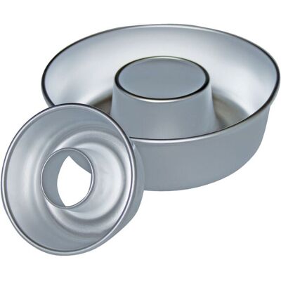Schneider Sandkranzform - 260 mm; 26x8.5 cm (ØxH); silber; konisch Schneider Sandkranzform - 260 mm; 26x8.5 cm (ØxH); silber; konisch