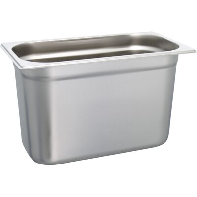 Schneider Behälter GN 1/3 Edelstahl; GN 1/3, 7000 ml, 20 cm (T); edelstahl Schneider Behälter GN 1/3 Edelstahl; GN 1/3, 7000 ml, 20 cm (T); edelstahl