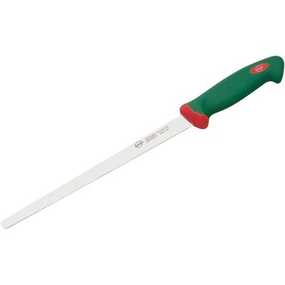 Sanelli Lachsmesser, ergonomischer Griff; 27.5 cm (L); grün Sanelli Lachsmesser, ergonomischer Griff; 27.5 cm (L); grün