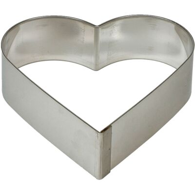 Schneider Tortenring Herz; 5x18 cm (HxØ); silber Schneider Tortenring Herz; 5x18 cm (HxØ); silber