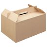 The Pack Transportbox The Pack; 28x20x15 cm (LxBxH); braun; 25 Stück / Packung