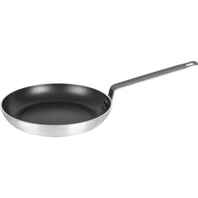 Stalgast Bratpfanne aus Aluminium mit Antihaftbeschichtung für Induktion; 800 ml, 20x3.5 cm (ØxH); silber Stalgast Bratpfanne aus Aluminium mit Antihaftbeschichtung für Induktion; 800 ml, 20x3.5 cm (ØxH); silber