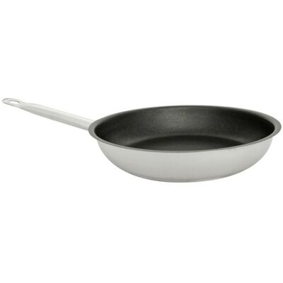 Schneider Bratpfanne aus Edelstahl; 2000 ml, 24x5.8 cm (ØxH); edelstahl Schneider Bratpfanne aus Edelstahl; 2000 ml, 24x5.8 cm (ØxH); edelstahl