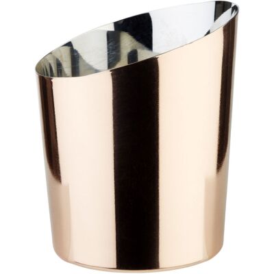 APS Snackholder, 450 ml; 450 ml, 9.5x9.5x9.5x11.5 cm (LxBxØxH); kupfer; rund APS Snackholder, 450 ml; 450 ml, 9.5x9.5x9.5x11.5 cm (LxBxØxH); kupfer; rund