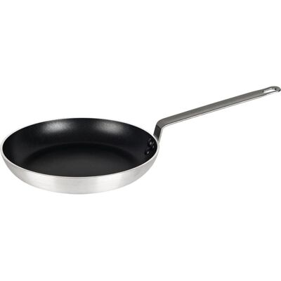 Stalgast Bratpfanne aus Aluminium mit Teflonbeschichtung für Induktion; 2000 ml, 24x4.5 cm (ØxH); silber Stalgast Bratpfanne aus Aluminium mit Teflonbeschichtung für Induktion; 2000 ml, 24x4.5 cm (ØxH); silber